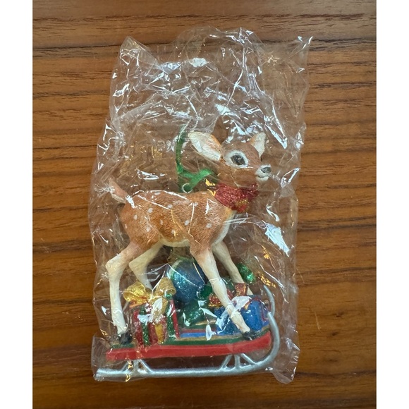 The Danbury Mint Baby Animal Collection Fawn Deer Christmas Ornament - Picture 2 of 10